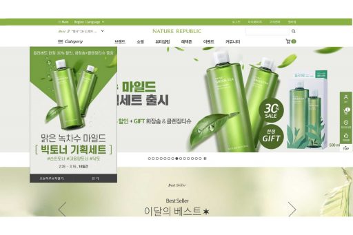 Guidelines for Online Shopping in South Korea: Nature Republic