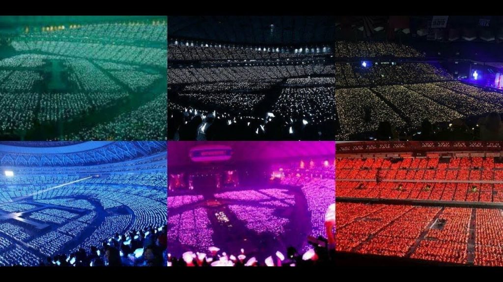 KPOP lightsticks oceans