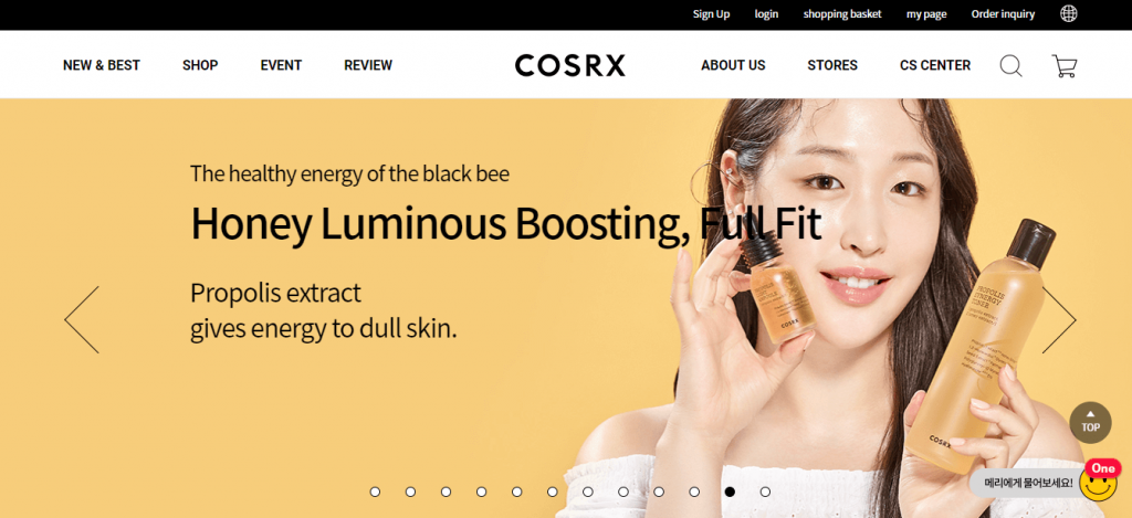 COSRX delivered korea blog