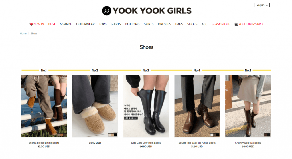 Top 10 Korean Women s Shoes Online Shopping Sites 2022 Delivered Korea