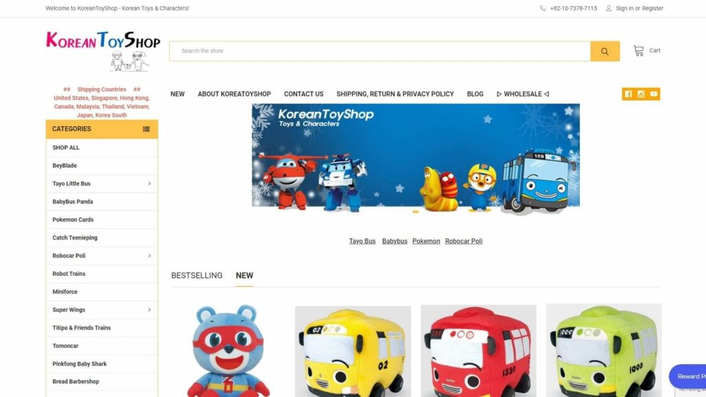 koreantoyshop top 10 korean online toy stores delivered korea