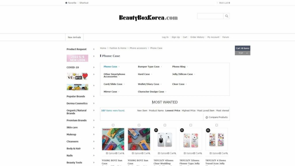 beauty box korea top 10 korean online mobile phone case stores 2022