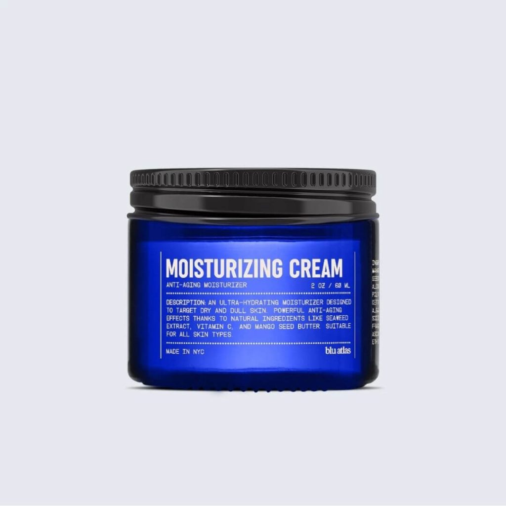 blu atlas moisturizing cream