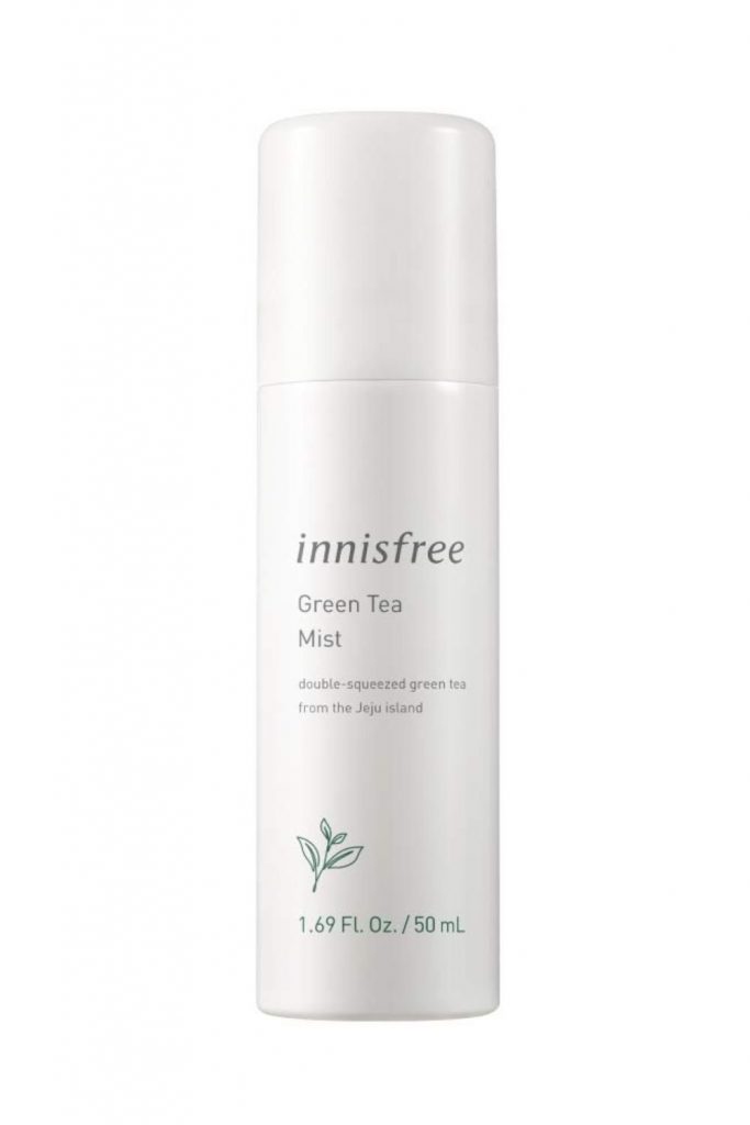 innisfree green tea mist 1