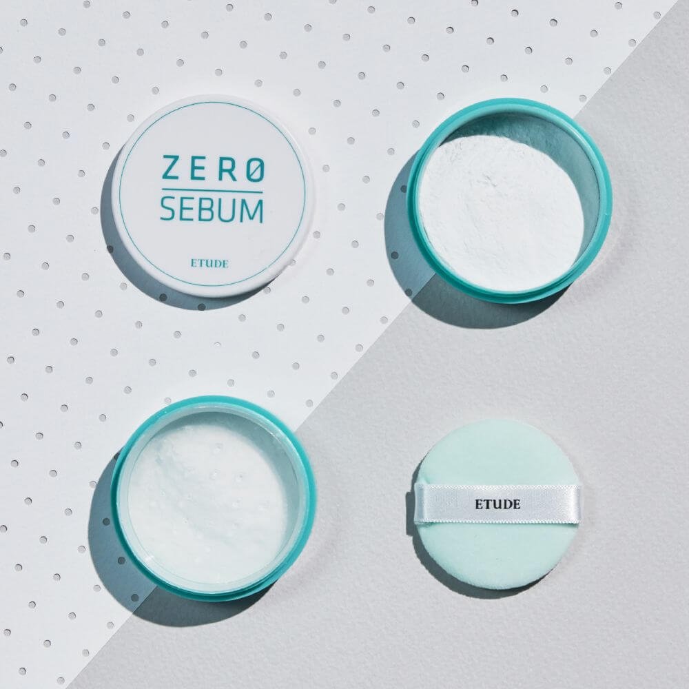 etude house zero sebum drying powder delivered korea 2