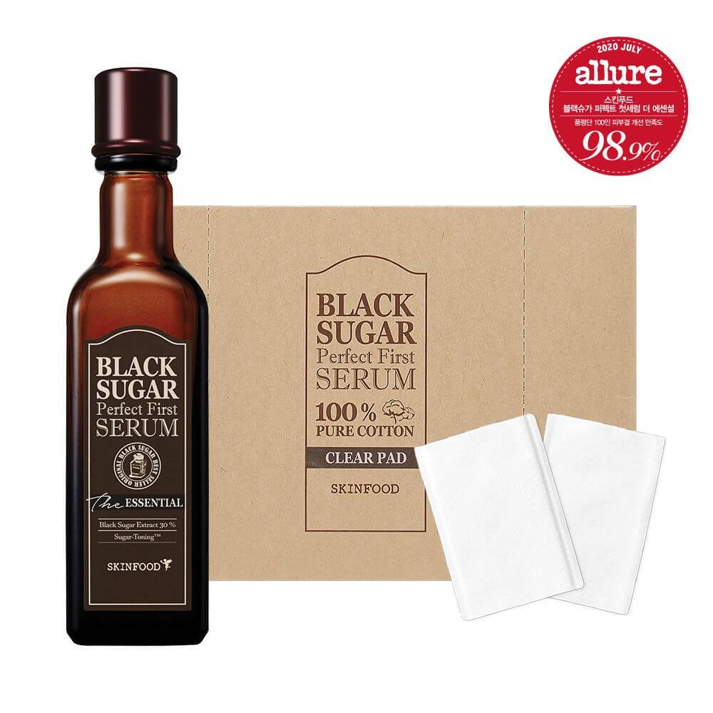 skinfood black sugar perfect first serum the essential 120ml delivered korea 1