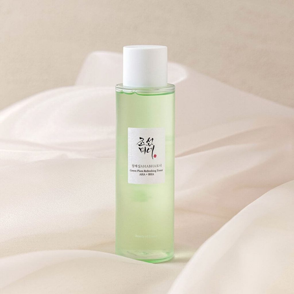 beauty of joseon green plum refreshing toner aha bha 150ml