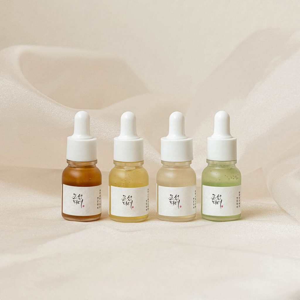 beauty of joseon hanbang serum discovery kit 10ml x 4