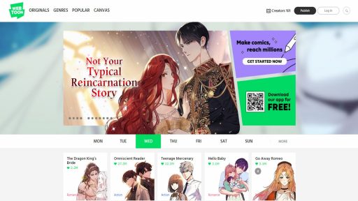 deliveredkorea webtoon