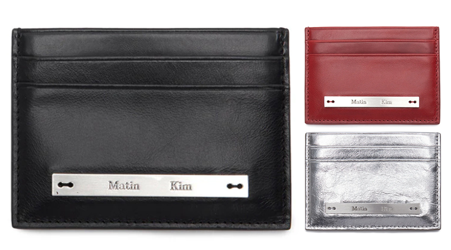 matin kim korean fashion men korean fashion women korean style korean fashion brand Matin Kim VINTAGE CARD WALLET