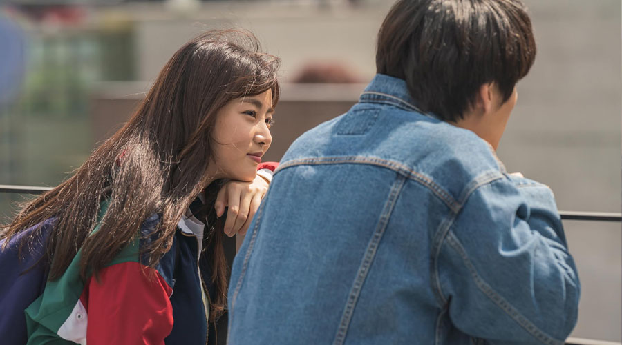 korean movies kdrama couples Chun Woo-Hee and Kang Haneul Waiting For Rain