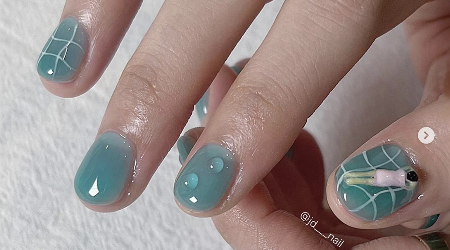 korean nails korean nail art korean jelly nails elegant korean nails Korean nail designs