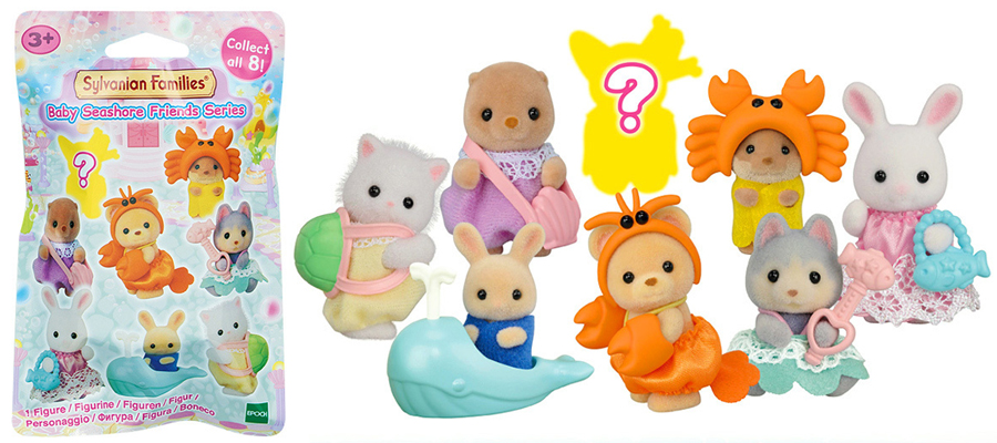 sylvanian families Baby Seashore Friends Series sylvanian family