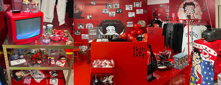 november pop up stores in korea best pop up shops Betty Boop pop up store