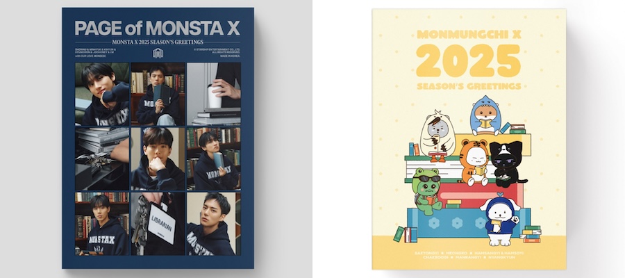 seasons greetings 2025 season greetings kpop albums MONSTA X album Page of MONSTA X