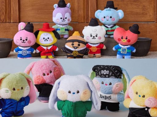 bts bt21 characters stray kids skzoo skzoos ATEEZ aniteez Seventeen Miniteen DAY6 denimalz ppulbatu txt ITZY Twinzy NewJeans NJZ Bunini kpop mascots IVE minive TWICE Lovelys kpop plushies