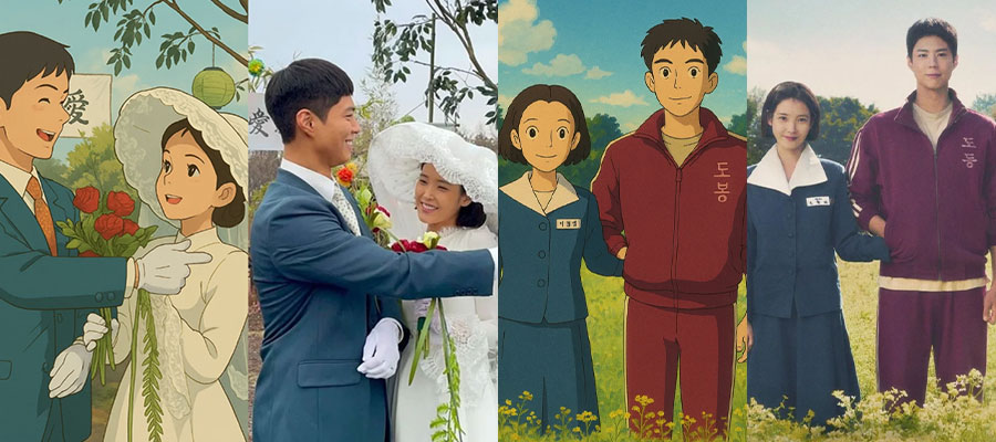 social media trends 2025 ChatGPT + Ghibli kpop korean drama korean idols