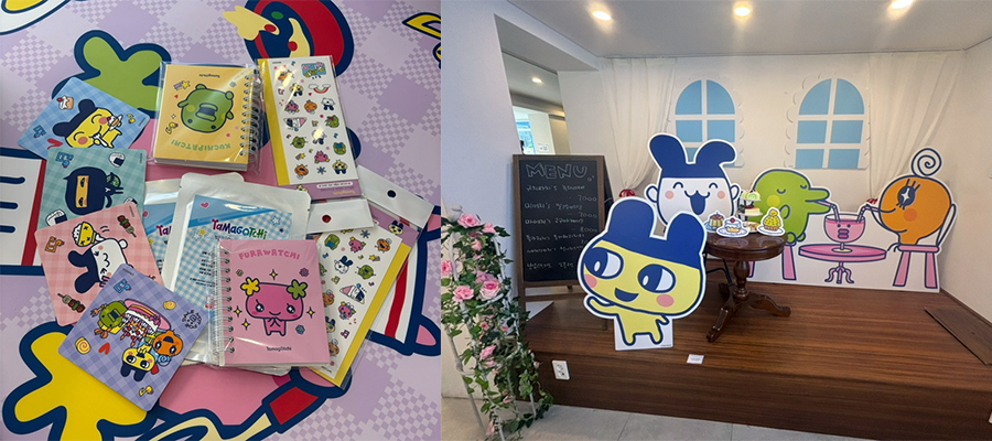 july 2025 pop up stores popup shop pop-up shop Tamagotchi Cafe tamagochi merch