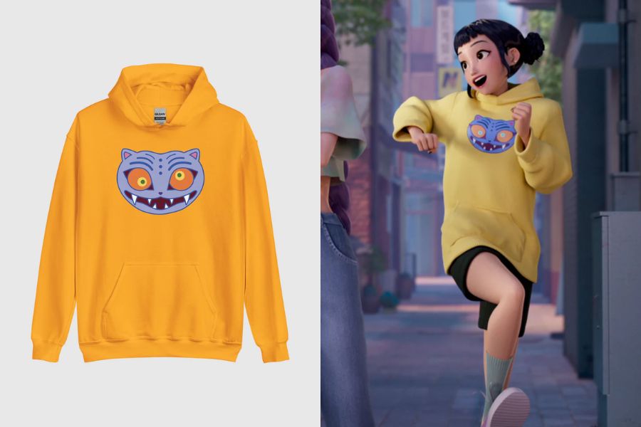 KPop Demon Hunters Derpy Tiger Hoodie best selling merch 2025 delivered korea