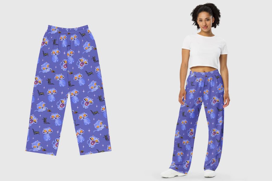 KPop Demon Hunters Derpy Tiger and Sussie Magpie Lounge Pants best selling merch 2025 delivered korea