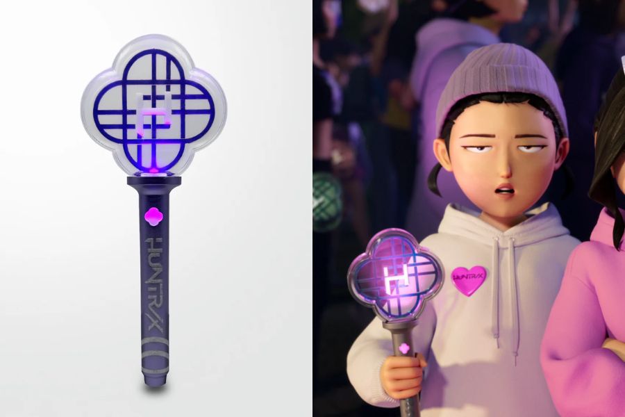 KPop Demon Hunters HUNTRX Cosplay Light Stick Toy best selling merch 2025 delivered korea