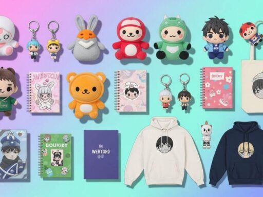 top 6 korean websites to buy webtoon merch online in 2025 delivered korea blog