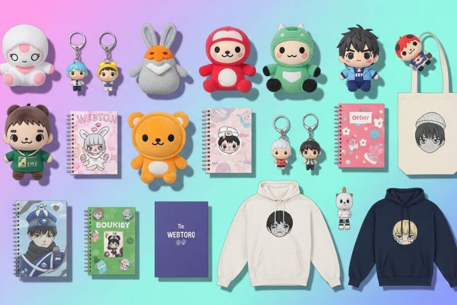 top 6 korean websites to buy webtoon merch online in 2025 delivered korea blog
