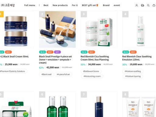 20 best dr.g products for korean skincare in 2025 delivered korea blog