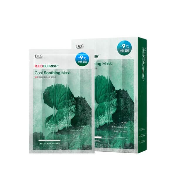 dr g red blemish cool soothing mask 20 best drg products for korean skincare in 2025 delivered korea blog