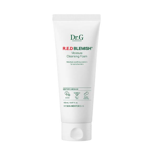 dr g red blemish moisture cleansing foam 20 best drg products for korean skincare in 2025 delivered korea blog