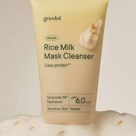 goodal vegan rice milk mask cleanser delivered korea blog