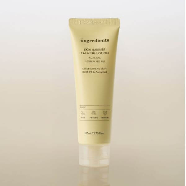 ongredients skin barrier calming lotion 20 best ongredients products for high quality skincare in 2025 delivered korea blog