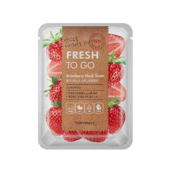 tonymoly fresh to go strawberry mask sheet 15 best tonymoly face masks for korean skincare in 2025 delivered korea blog