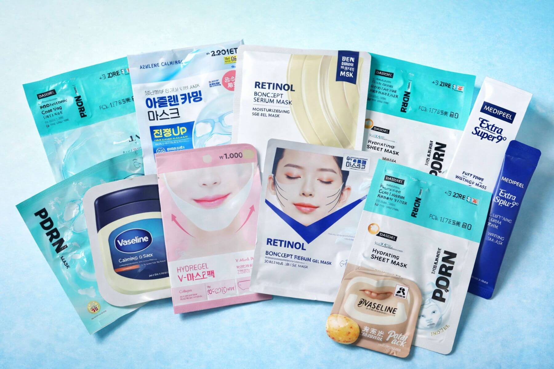 10 face mask packs you can buy frrom daiso for less than $2 dk blog