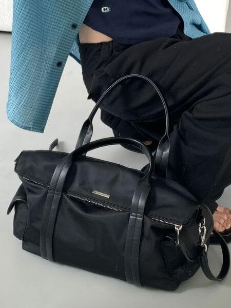 Mongdol - Nylon Folding Duffel Bag (2 Colors)