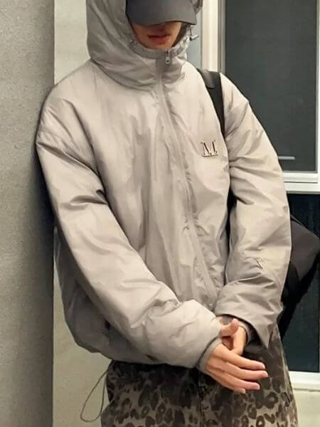 Mucent - Powell Metal Logo Lightweight Padded Jacket Unisex (2 Colors)