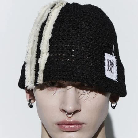 RSSC - Denim Patched Beanie (Black)