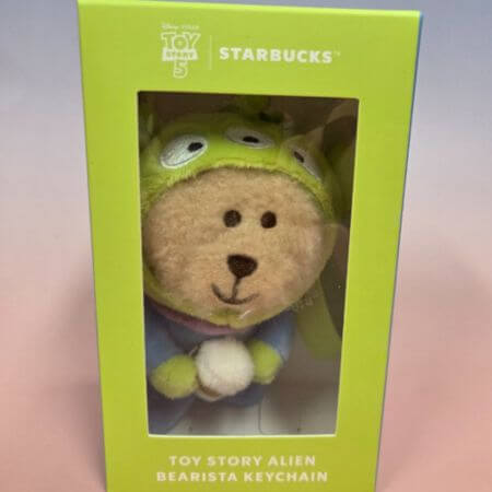 Starbucks Toy Story Alien Bearista Keychain