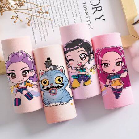 YBB Girls' Boxer Briefs KPop Demon Hunters Boxer Shorts (4-Piece Set)