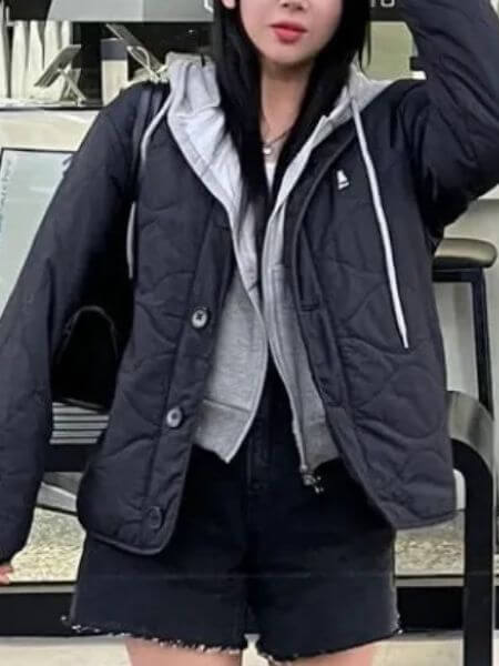 Yale - Warm-up Quilted Jacket (Black)