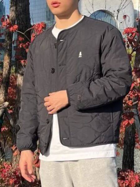 Yale - Warm-up Quilted Jacket (Black)